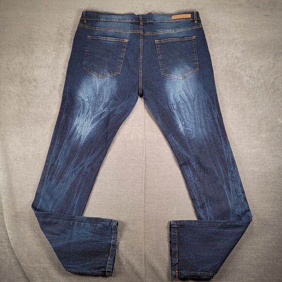 Evolution in Design Jeans Straight Leg Mens Size 40 x‎ 34 - Picture 8 of 10